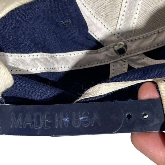 Vintage Atlanta Braves Adjustable Hat 1992 League Champs MLB Made In USA - Picture 6 of 7